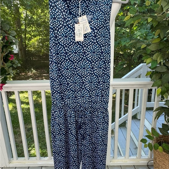 NWT HATLEY SKIPPED STONES WRINKLE RESISTANT JUMPSUIT-S - Picture 7 of 10